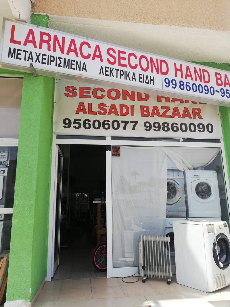Larnaca second hand bazaar