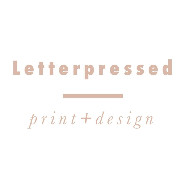Letterpressed